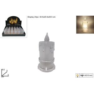 MAKRO - Sviečka 5x9, 5cm LED vyobraziť