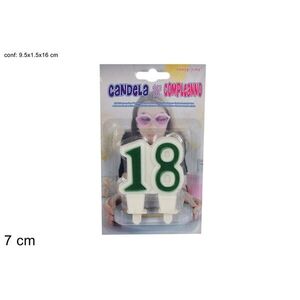 MAKRO - Sviečka tortová 18 vyobraziť