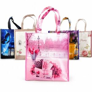 MAKRO - Taška nákupná 43x37x15cm rôzne dekory vyobraziť