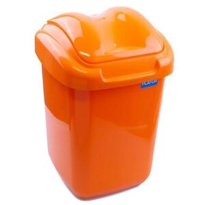 PLAFOR - Kôš odpadkový 15l FALA s výklopným vekom orange vyobraziť