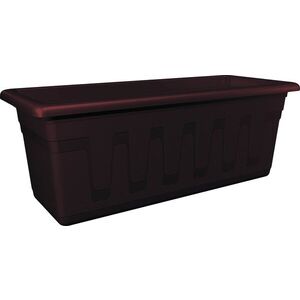 PLASTKON - Truhlík GARDEN 50 cm hnedý vyobraziť