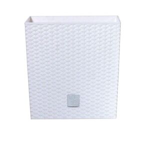 PROSPERPLAST - Kvetináč Rato Low 26, 5cm biely vyobraziť