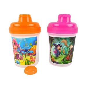 TVAR - Fľaša plast 300ml/450ml dekor detský motív rôzne motívy vyobraziť