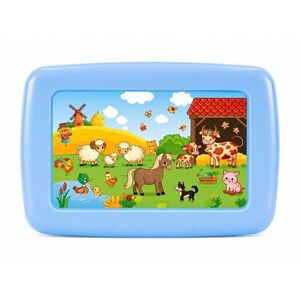 TVAR - Podnos modrý farma 18, 6x13, 7cm vyobraziť