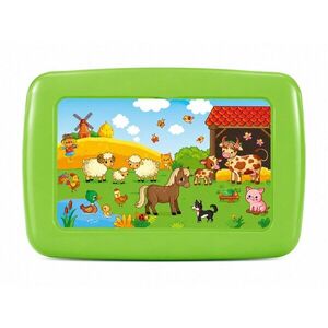 TVAR - Podnos zelený farma 18, 6x13, 7cm vyobraziť