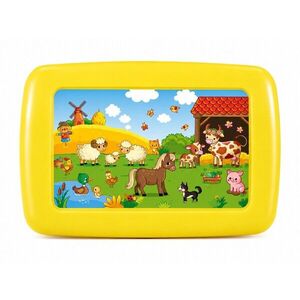 TVAR - Podnos žltý farma 18, 6x13, 7cm vyobraziť