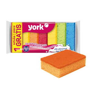 YORK - Hubka 6ks a 1ks gratis Colour Lux vyobraziť