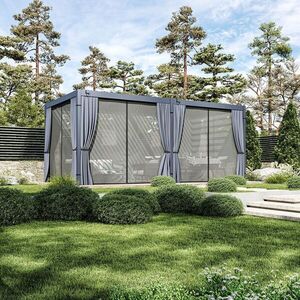 Set závesov a moskytiér pre pergolu ECO 6x3 Rojaplast vyobraziť