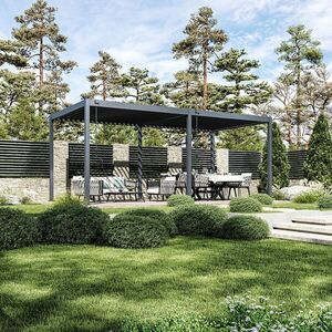 Bioklimatická pergola ECO 6x3 m Rojaplast vyobraziť