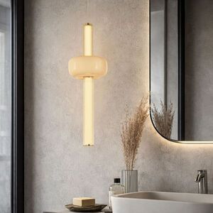 PURAS G lampa wisząca 15W LED 3000K klosz bezbarwny+biały vyobraziť