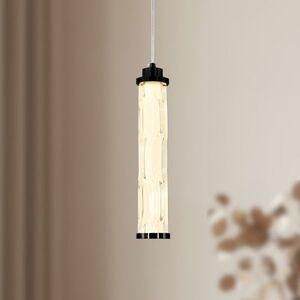 CORTE lampa wisząca czarny matowy 10W LED 3000K klosz bezbarwny vyobraziť