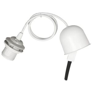 Zawiesie białe 70cm do lampy wiszącej E27 vyobraziť