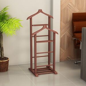 Valet Stand Beta Double - Walnut vyobraziť