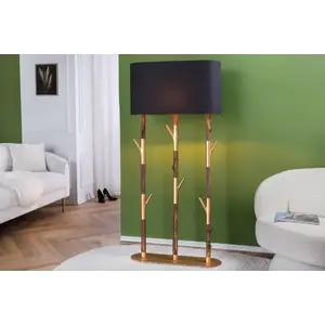 Stojacia lampa BADEBE Dekorhome vyobraziť