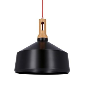 Závesná lampa Robinson 36 1X60W E27 čierno-čierna vyobraziť