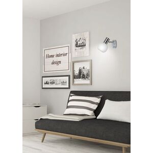 Nástenná lampa 1X40W E14 chróm TURNO vyobraziť