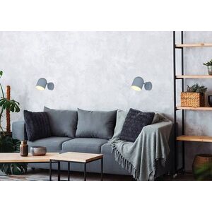 Nástenná lampa 1X40W E27 matná sivá AZURO vyobraziť