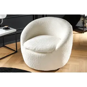 Otočné relaxačné kreslo SALENI Dekorhome vyobraziť