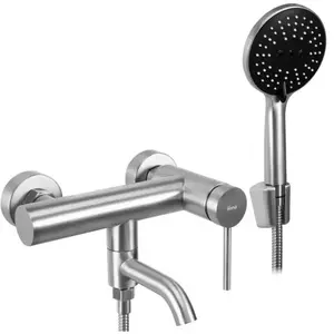 Vaňová batéria Rea Clif brúsený nikel Inox vyobraziť