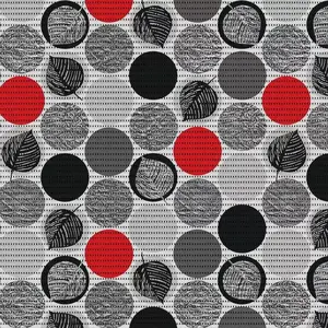 Aquamat 271-3161 dots red 65x15 vyobraziť