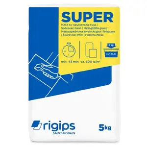 Rigips Super Spachtlova Stierka 5kg vyobraziť