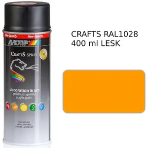 Crafts Žltá Ral 1028 400 Ml 103490 vyobraziť