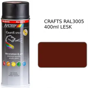 Crafts Červená Ral 3005 400 Ml 103575 vyobraziť
