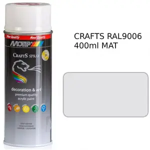 Crafts Strieborný M Ral 9006 400 Ml 696022 vyobraziť