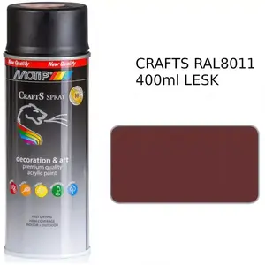Crafts Hnedý Ral 8011 400 Ml 696084 vyobraziť