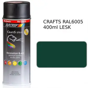 Crafts Zelená Ral 6005 400 ml 696121 vyobraziť