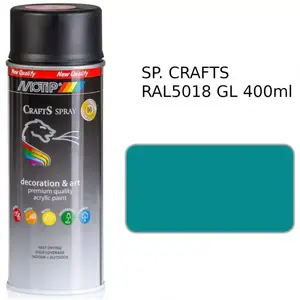 Crafts Tyrkysová Ral 5018 400 Ml 696138 vyobraziť