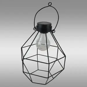 Solárna lampa závesná Rombo VO2832 čierna vyobraziť