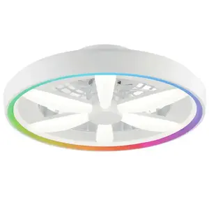 Ventilátor SAVIR WHITE CCT+RGB 66935 vyobraziť