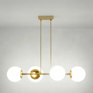 Luster KALDAN 66886 GOLD+WHITE LW4 vyobraziť
