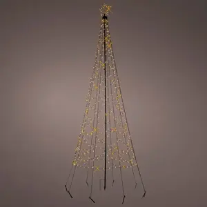 Vianočný stromček LED 320CM 490474 WW ZEW BLACK vyobraziť