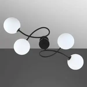 Luster ROTOLO 11737 BLACK 4XG9 vyobraziť