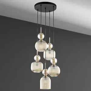 Luster SOPHIA COGNAC 11043 AMBER LW5 vyobraziť