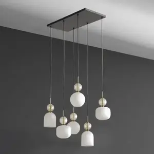 Luster SOPHIA COGNAC WHITE 11594 PL6 vyobraziť