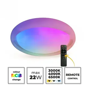 Stropnica RIVET LED 22W 66945 CCT+RGB PL1 vyobraziť