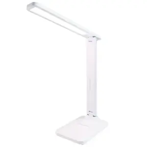 Stolová lampa VELA WHITE CCT 7W DIM USB LB1 vyobraziť
