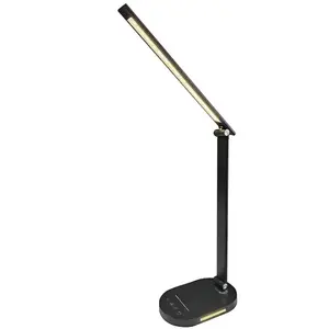 Stolová lampa ALIS BLACK CCT 5 BARW 7W DIM USB LB1 vyobraziť