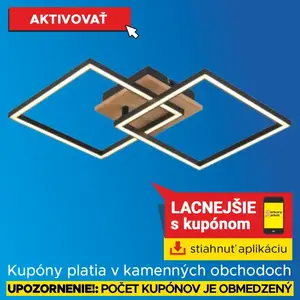 Stropné svietidlo Alma 2K WOOD AC-AL2KWOL 20W PL2 vyobraziť