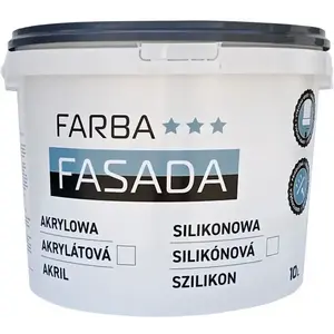 Termo Bravo Fasádna silikónová farba biela 10l vyobraziť