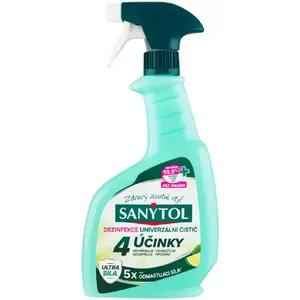 SANYTOL Dezinfekčný univerzálny čistič – 4 účinky vyobraziť