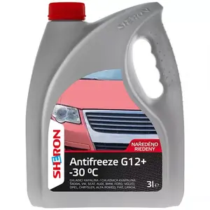Sheron Antifreeze G12+ -30 °C 3 LT vyobraziť