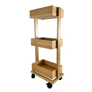 Regál 3-stupňový 31x18x71, 5 cm FTC2233 vyobraziť
