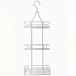 Trojitá polica FTD2212-B1 silver vyobraziť