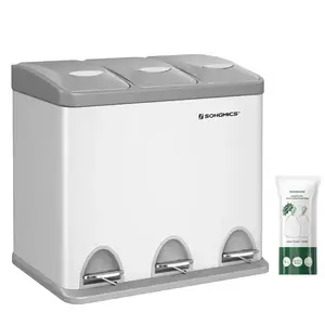 Odpadkový kôš 3x8 l biely LTB24WT vyobraziť