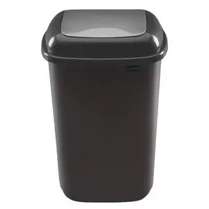 Odpadkový kôš Quatro 12 L strieborný 607-07 48PK vyobraziť