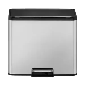 Odpadkový kôš Eko Essential 9+9+9l inox mat 822827 vyobraziť